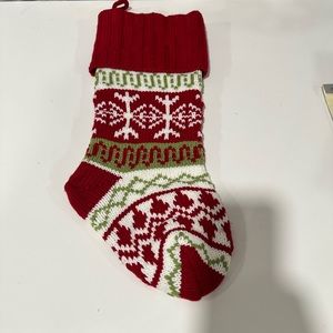 Christmas stocking. 19” long.